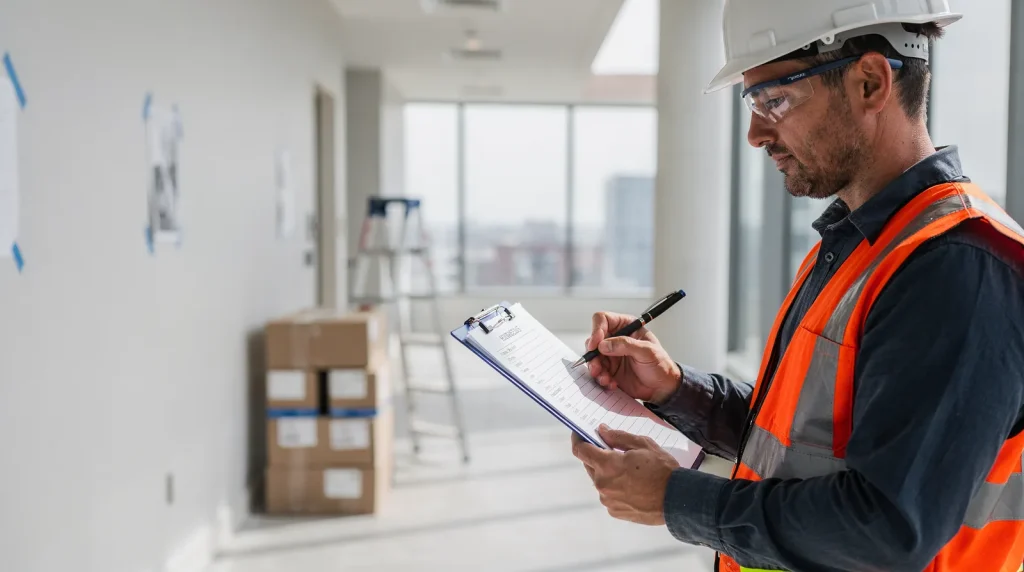 The process concludes with thorough cleanup and haul-off, keeping projects on scope and schedule.; Fully